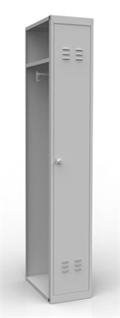 Шкаф металлический для одежды 300х500х1850мм (доп. секция) - фото 4543