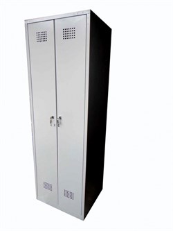 Шкаф металлический для одежды 800х500х1800мм сварной - фото 5268