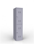 Шкаф металлический для одежды двухсекционный 400х500х1850мм